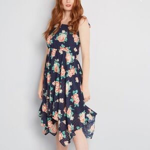 ModCloth floral sundress size xs